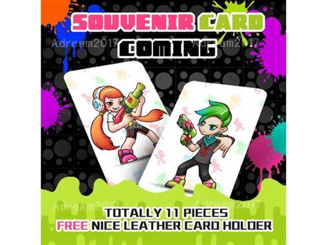 Splatoon 2 Full Set Customized AMIIBO NFC TAG Cards 